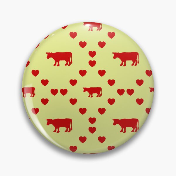 Item preview, Cow Seamless Heart Pattern | Modèle de cœur sans couture Vache | Cow Seamless Heart Pattern | Mucca Motivo cuore senza cuciture designed and sold by TheIconSmith.