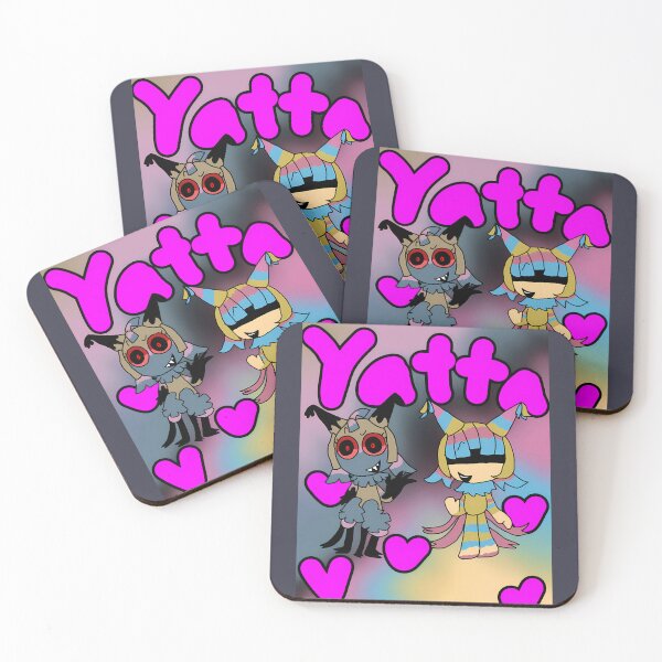 Item preview, Yatta & Twisted Yatta Fanart with Pink Heart – by Jesziekaji designed and sold by WitMeme.