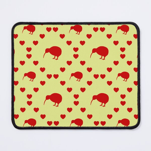 Item preview, Kiwi Bird Seamless Heart Pattern | Oiseau Kiwi Modèle de cœur sans couture | Kiwi Bird Seamless Heart Pattern | Uccello Kiwi Motivo cuore senza cuciture designed and sold by TheIconSmith.