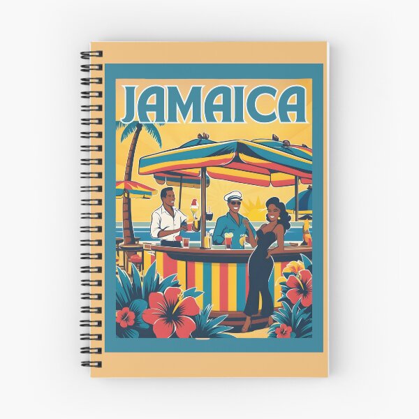 Item preview, Ilustración de viaje vintage de Ocho Ríos, Jamaica designed and sold by GoodOldVintage.