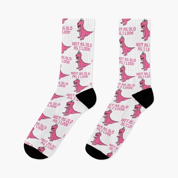 Item preview, Not As Old As I Look, T-Rex Dinosaur Mom Grandma Auntie Funny designed and sold by doodlerob.