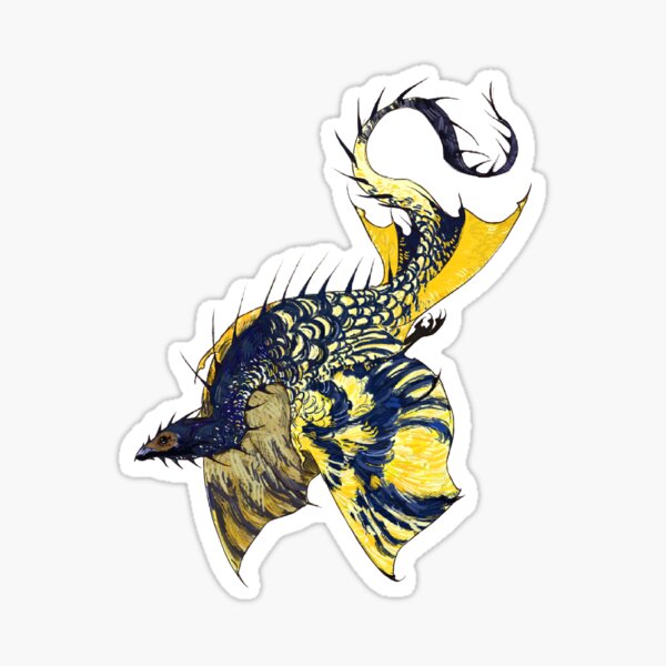 Item preview, Regent Honeyeater Dragon designed and sold by cyclochila.