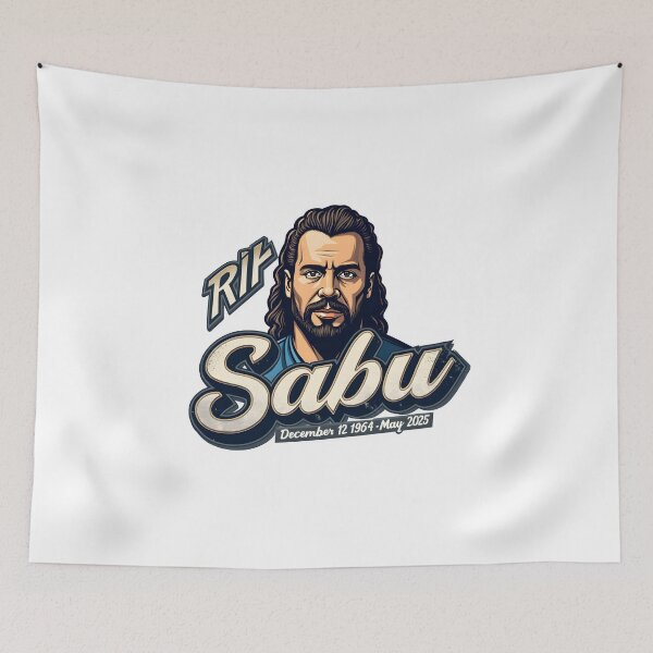 Item preview, RIP Sabu Tribute – Extreme Wrestling Legend Memorial Design designed and sold by VibesWorn.