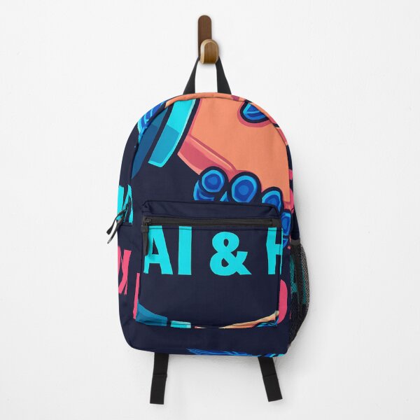 Item preview, AI & Human Handshake – Future Collaboration designed and sold by SpectrumCreations.
