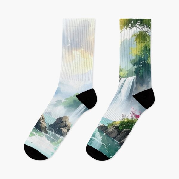 Item preview, Misty Horizons and Silver Fall designed and sold by In Linear.