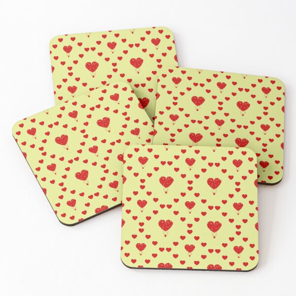 Item preview, Romantic Hot Air Balloon Nahtloses Herzmuster | Romantic Hot Air Balloon Seamless Heart Pattern | Romantic Hot Air Balloon Seamless Heart Pattern | Romantic Hot Air Balloon Modello di cuore senza designed and sold by TheIconSmith.