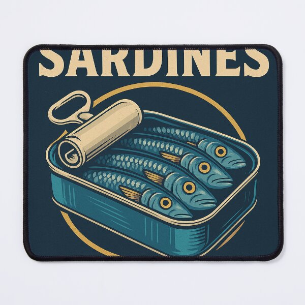 Item preview, Sardines – Fisherman Aesthetic designed and sold by SpectrumCreations.