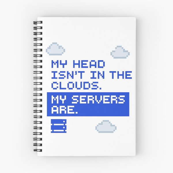 Item preview, My Head Isn’t in the Clouds, My Servers Are – Funny Cloud Architect Gift Design designed and sold by WorkBuddyGifts.