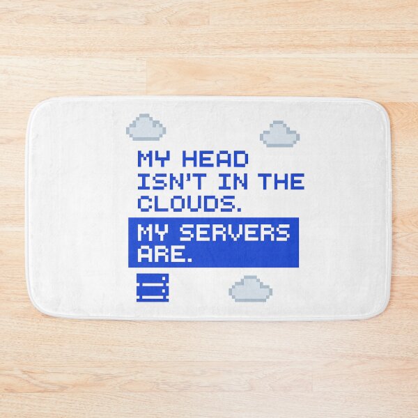 Item preview, My Head Isn’t in the Clouds, My Servers Are – Funny Cloud Architect Gift Design designed and sold by WorkBuddyGifts.