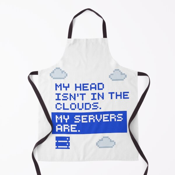 Item preview, My Head Isn’t in the Clouds, My Servers Are – Funny Cloud Architect Gift Design designed and sold by WorkBuddyGifts.