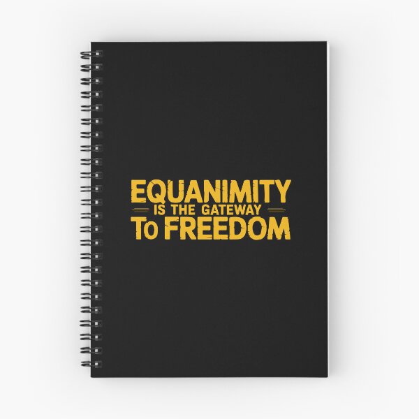 Item preview, Equanimity is the gateway to freedom designed and sold by La Maga.