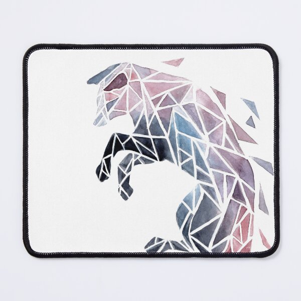 Item preview, Geometric Watercolor Fox designed and sold by Threeleaves.