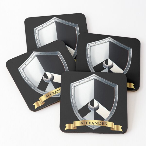 Item preview, Alexander Crest Shield with Banner  Family Name Legacy Art designed and sold by Highlandkings.