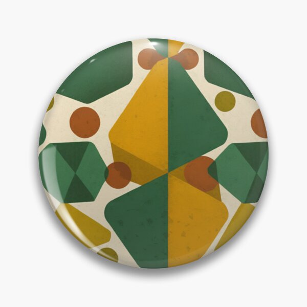 Item preview, Abstract Pattern - Mustard and Green designed and sold by whitecat23.