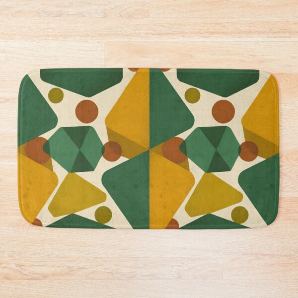 Item preview, Abstract Pattern - Mustard and Green designed and sold by whitecat23.