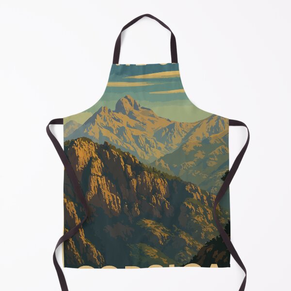 Item preview, Vintage Monte Cinto Poster – Corsica designed and sold by Atelier Brume.
