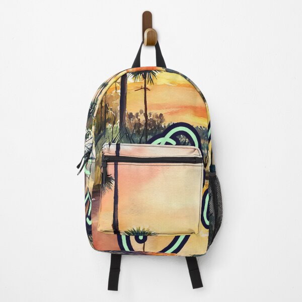 Item preview, Ocala Florida Forest Watercolor Scene designed and sold by TuncGK.