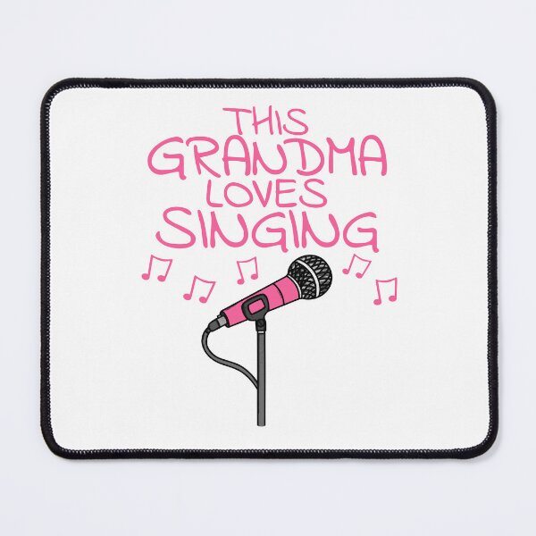 Item preview, This Grandma Loves Singing, Female Vocalist, Singer Musician designed and sold by doodlerob.