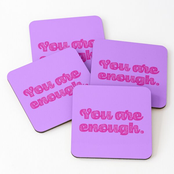 Item preview, You Are Enough - Fuchsia designed and sold by sillyjess.