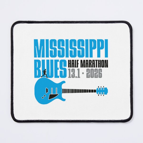 Item preview, Mississippi Blues Half Marathon – 2026 designed and sold by Moritz Schwäble.
