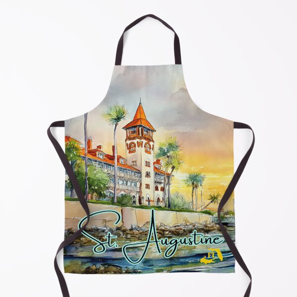 Item preview, St. Augustine Florida Historic Watercolor designed and sold by TuncGK.