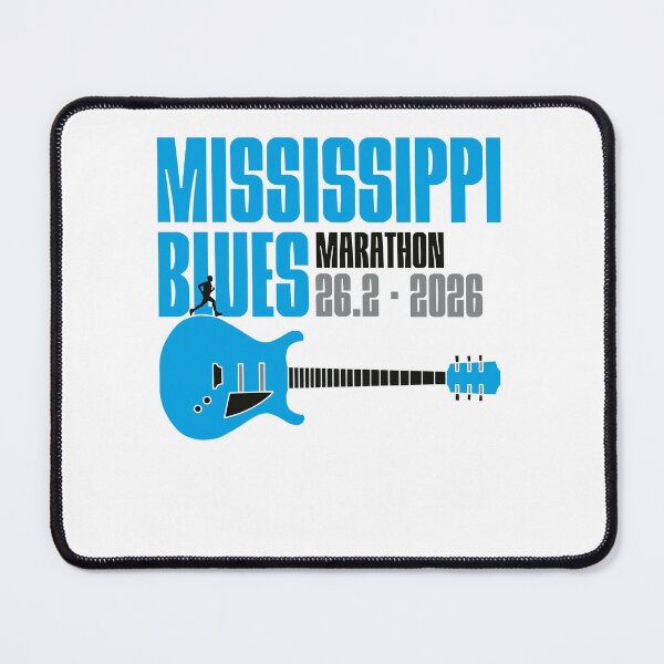Item preview, Mississippi Blues Marathon – 2026 designed and sold by Moritz Schwäble.