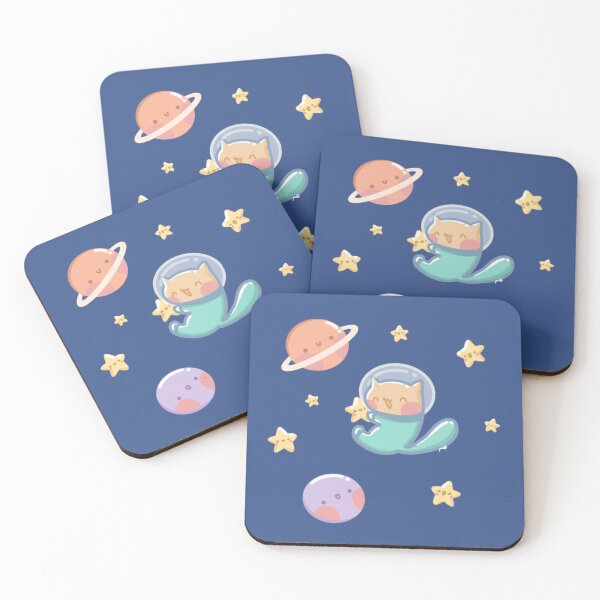 Item preview, Kawaii Space Adventure | Cute Planets & Stars Illustration designed and sold by Sugar-Bubbles.