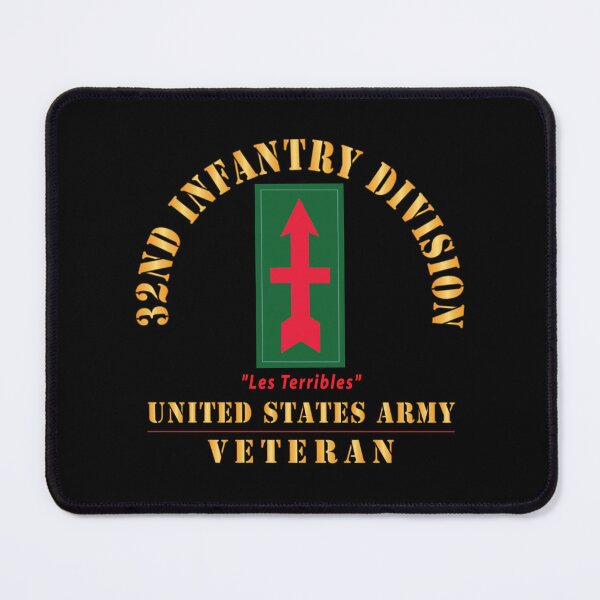 Item preview, Army - SSI - 32nd Infantry Division - Les Terribles - US Army Veteran X 300 designed and sold by Military Insignia Products.