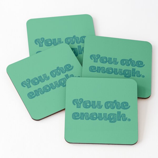 Item preview, You Are Enough - Peacock designed and sold by sillyjess.