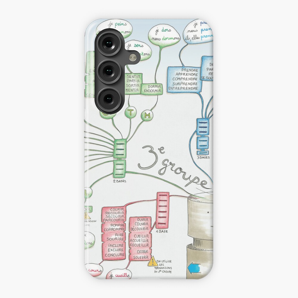 Vista previa del artículo con la obra «Funda rígida para Samsung Galaxy», diseñado y vendido por MarionCharreau.