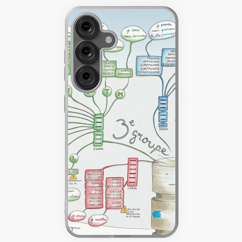 Vista previa del artículo con la obra «Funda blanda para Samsung Galaxy», diseñado y vendido por MarionCharreau.