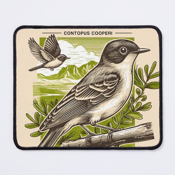 Item preview, Olive-sided Flycatcher 7 designed and sold by theAVIARY7.