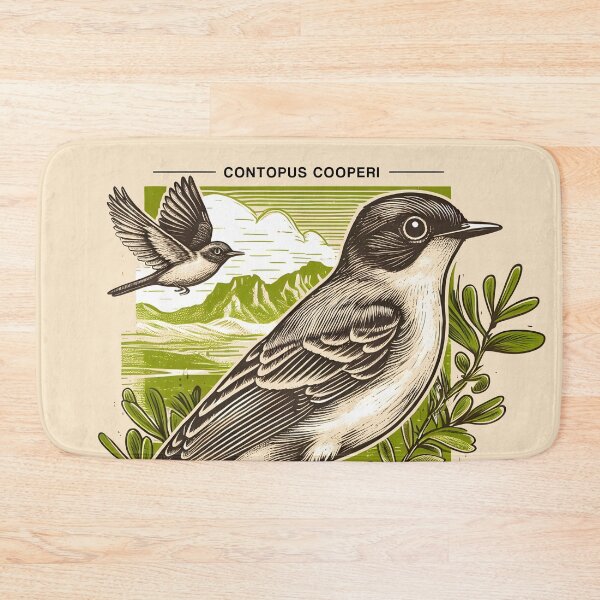 Item preview, Olive-sided Flycatcher 7 designed and sold by theAVIARY7.