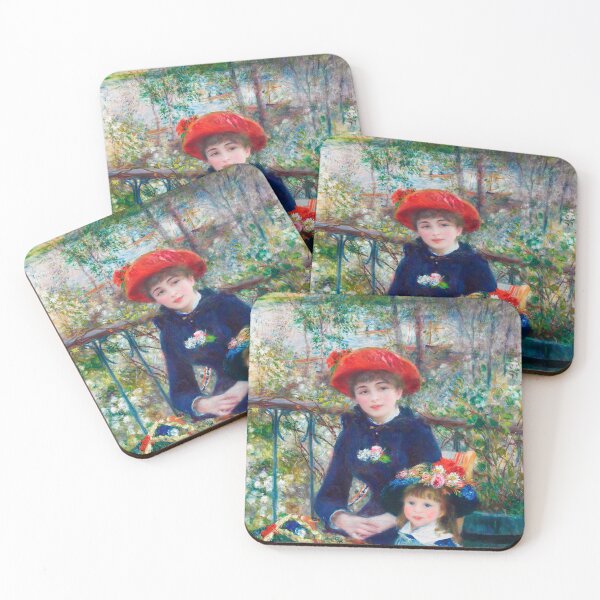 Item preview, Two Sisters (On the Terrace) (1881) by Pierre-Auguste Renoir designed and sold by stevepmp.