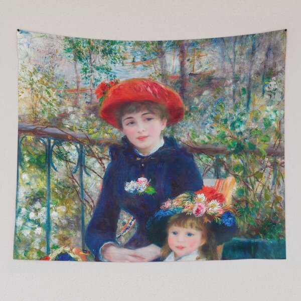 Item preview, Two Sisters (On the Terrace) (1881) by Pierre-Auguste Renoir designed and sold by stevepmp.