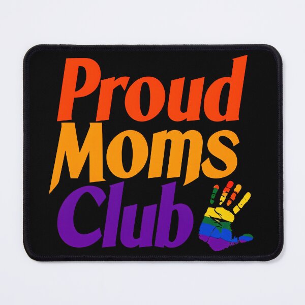 Item preview, Proud Moms Club Rainbow Handprint Design – LGBTQ+ & Autism Mom Pride Gift designed and sold by TeeTimeTreasure.