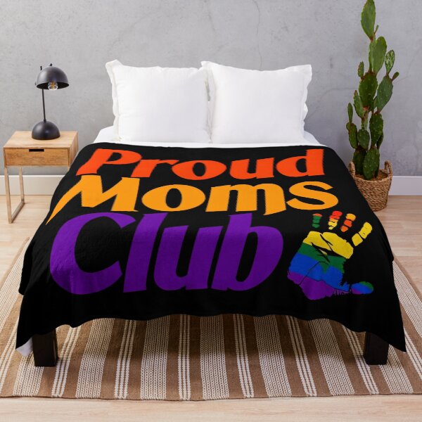 Item preview, Proud Moms Club Rainbow Handprint Design – LGBTQ+ & Autism Mom Pride Gift designed and sold by TeeTimeTreasure.