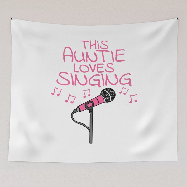 Item preview, This Auntie Loves Singing, Female Vocalist, Singer Musician designed and sold by doodlerob.
