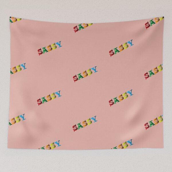 Item preview, SASSY noise typography designed and sold by trepiu.