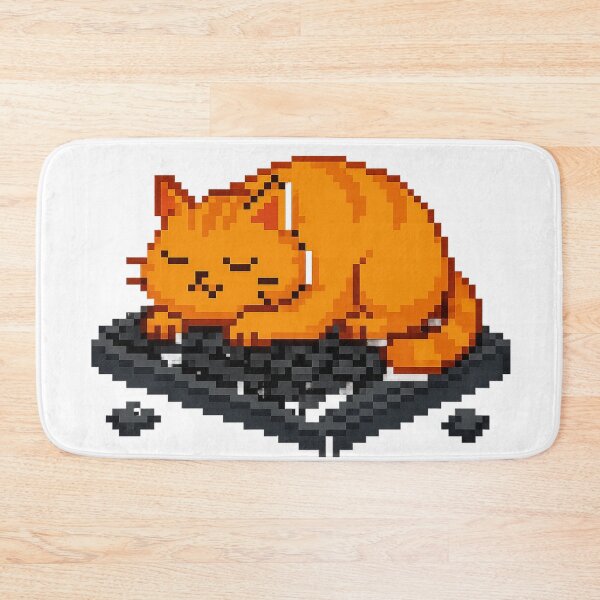 Item preview, 404 Cat Error – Retro Pixel Art for Tech Enthusiasts designed and sold by Rushurban.