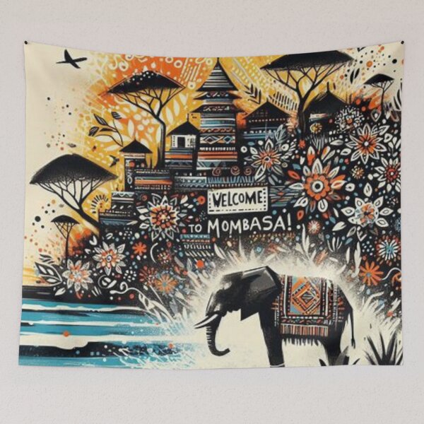 Item preview, Welcome to Mombasa! designed and sold by Shs-Kenya.