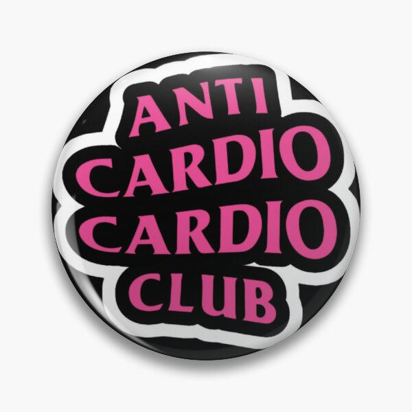Item preview, Anti Cardio Cardio Club – Funny Gym Quote Design designed and sold by HYSTOREGYMWEAR.