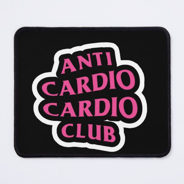 Item preview, Anti Cardio Cardio Club – Funny Gym Quote Design designed and sold by HYSTOREGYMWEAR.