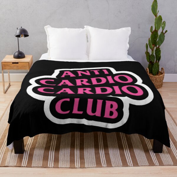 Item preview, Anti Cardio Cardio Club – Funny Gym Quote Design designed and sold by HYSTOREGYMWEAR.