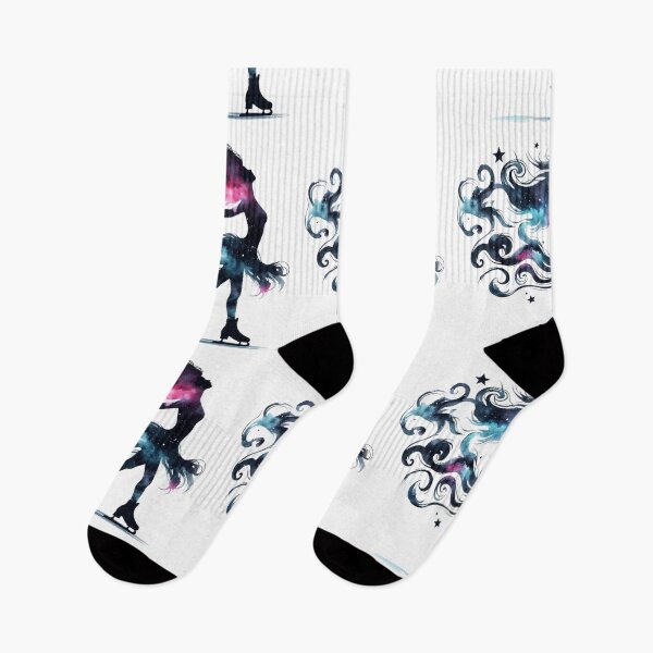 Item preview, Galaxy Stride - Ice-Skater designed and sold by TeetasticBtque.