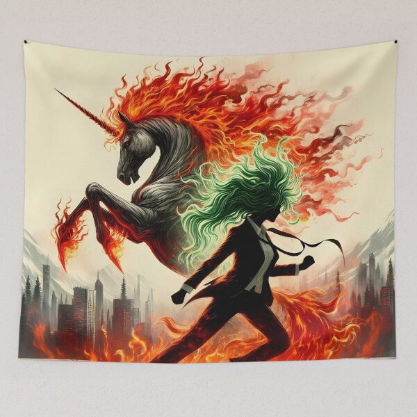 Item preview, Spirit of the Unicorn, Ai Generated Art  designed and sold by ACC .