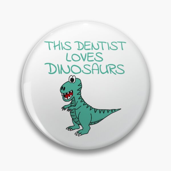 Item preview, This Dentist Loves Dinosaurs, T-Rex Dinosaur designed and sold by doodlerob.