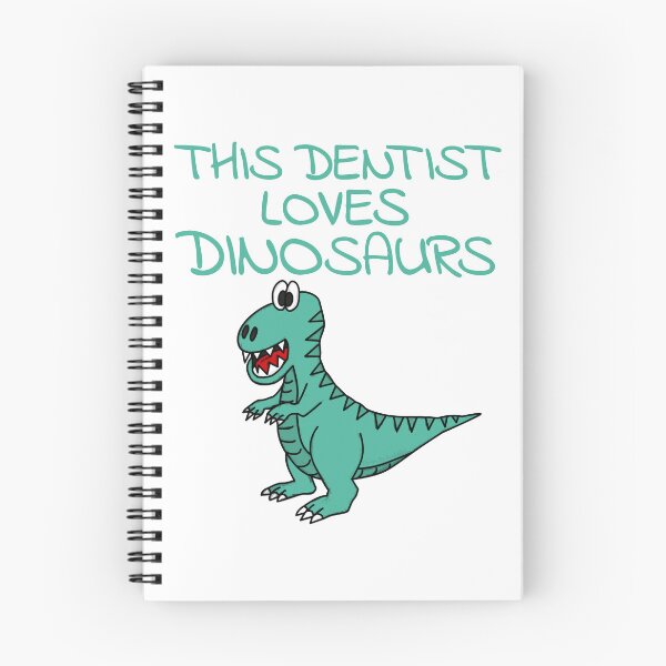 Item preview, This Dentist Loves Dinosaurs, T-Rex Dinosaur designed and sold by doodlerob.