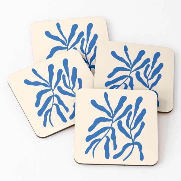 Item preview, Blue Stylized Branches designed and sold by wackapacka.