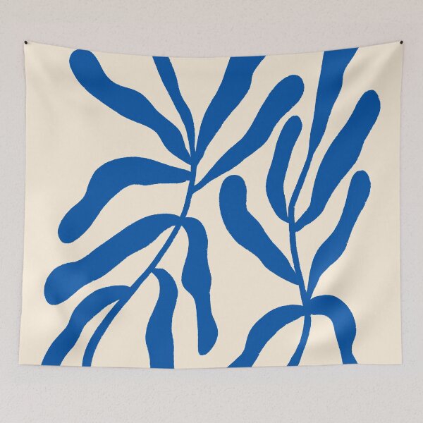 Item preview, Blue Stylized Branches designed and sold by wackapacka.